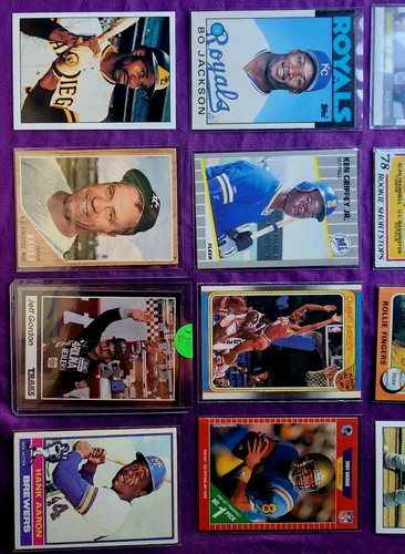 Baseball Football Basketball nascar 52 Card LOT RCs Stars HOF graded psa sgc gai - Picture 3 of 16