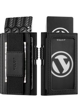 Mens Minimalist Wallet RFID Blocking Slim Pop Up Card Holder Money Clip