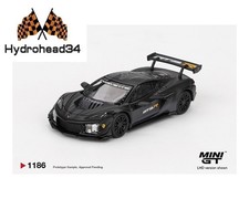 Mini GT 1:64 Chevrolet Corvette Z06 GT3.R Road America Test car – Black