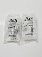 Two JMA Wireless UXP-4MT-12 4.3-10 Male Torque  1/2" Annular UXP Coax  50 Ohm 