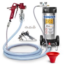 Agrekom Putz- & Farbspritzger&auml;t 18L 4,9 Bar pneumatisch + 2 Basic-Pistolen