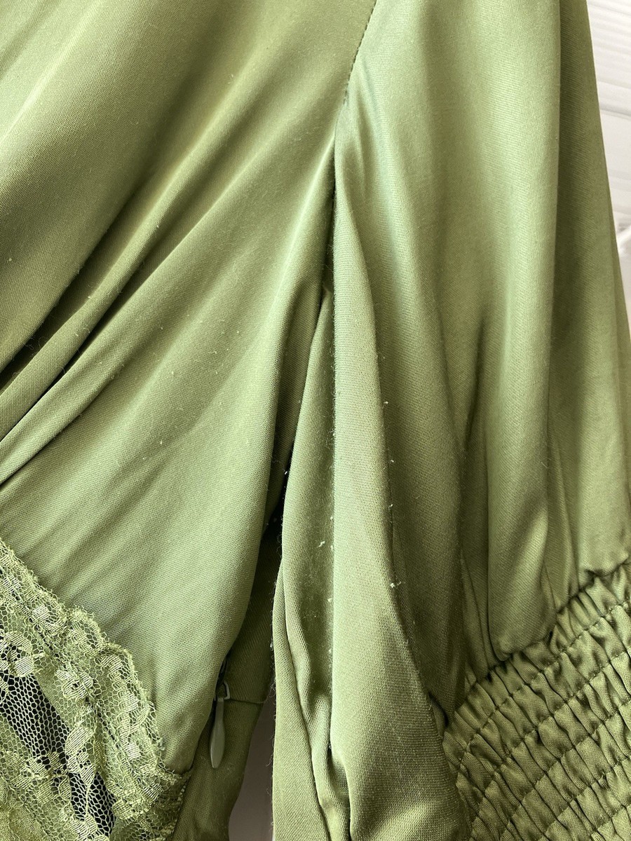 Never Fully Dressed Olive Lace May Dress Size 4 | eBay