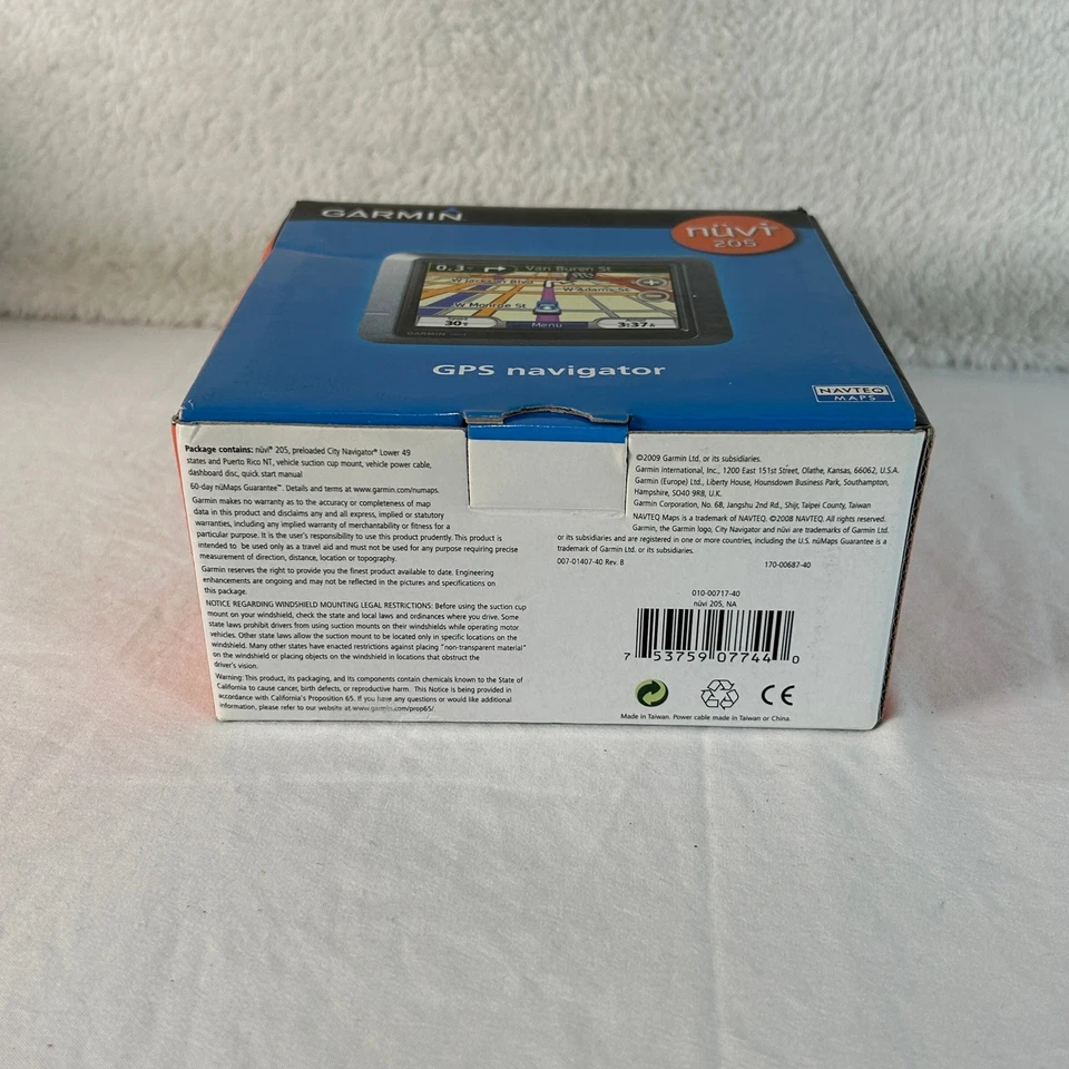 Garmin Nuvi 205 GPS Navigator Portable Device New Old Stock - Image 3 of 4