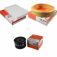 Mahle / Knecht Innenraumfilter LA 87 Luftfilter LX 317 ÖLfilter OC 467