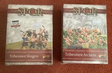 SPQR Hail Caesar Gaul Tribesmen Slingers And Archers 28mm 