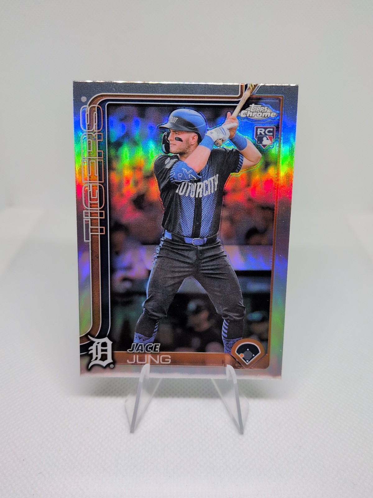 2025 Topps Chrome - Jace Jung #225 Refractor (RC)