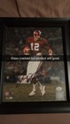 Joe Namath Signed Framed Football Photo, Original Autograph Collectible Display — photo 1