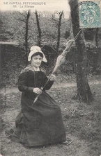 15 PICTURESQUE CANTAL SPINNER - CATTAIL - 33643