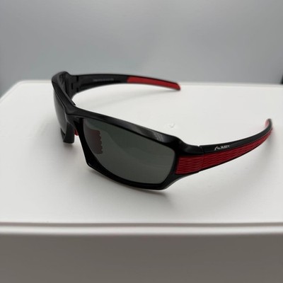 RUSTY Sports Sunglasses RTS-3010-8 TR90 Lightweight Red Black Unisex Used