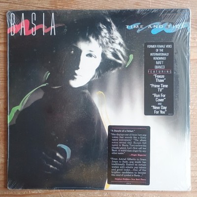 Basia    Time And Tide LP US-1987 REISSUE VG+/VG+