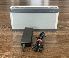 Bose SoundLink Bluetooth Speaker III Model 414255 with 3rd Party Adapter