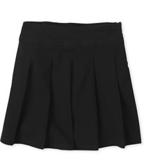 THE CHILDREN'S PLACE Official Zip Up Black School Uniform Skort Size 8