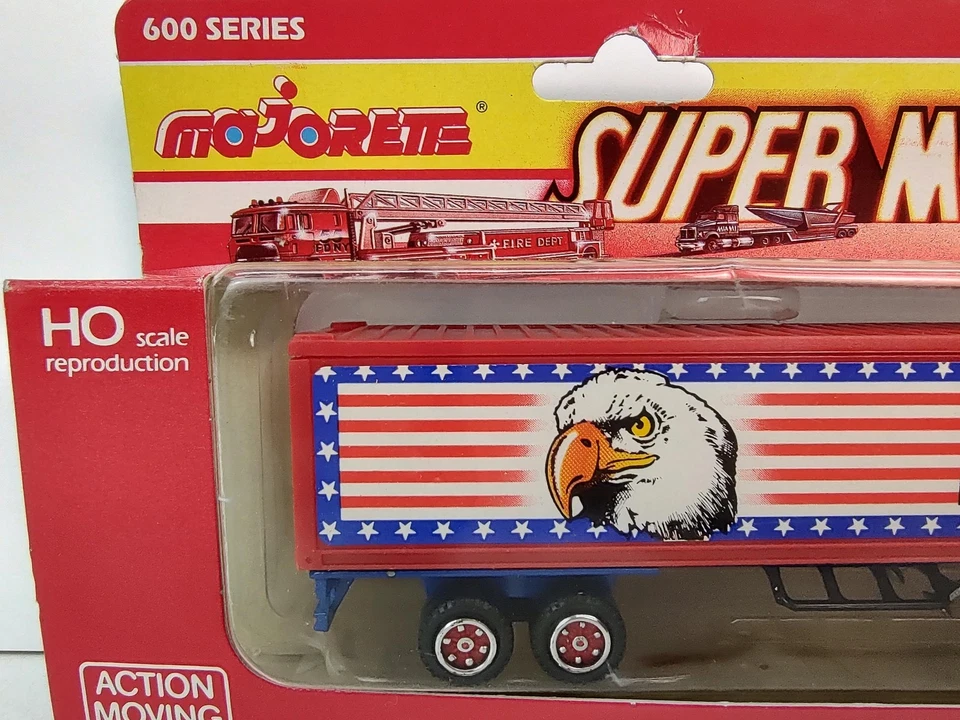 Vintage Majorette Super Movers Eagle Truck 600 Series HO Scale Diecast France - Image 3 of 4