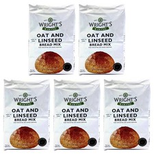 Wrights Baking Oat & Linseed Bread Mix 500g (Pack of 5)