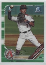 2019 Bowman Draft Chrome Green Refractor 96/99 Glenallen Hill Jr #BDC-167 0p45
