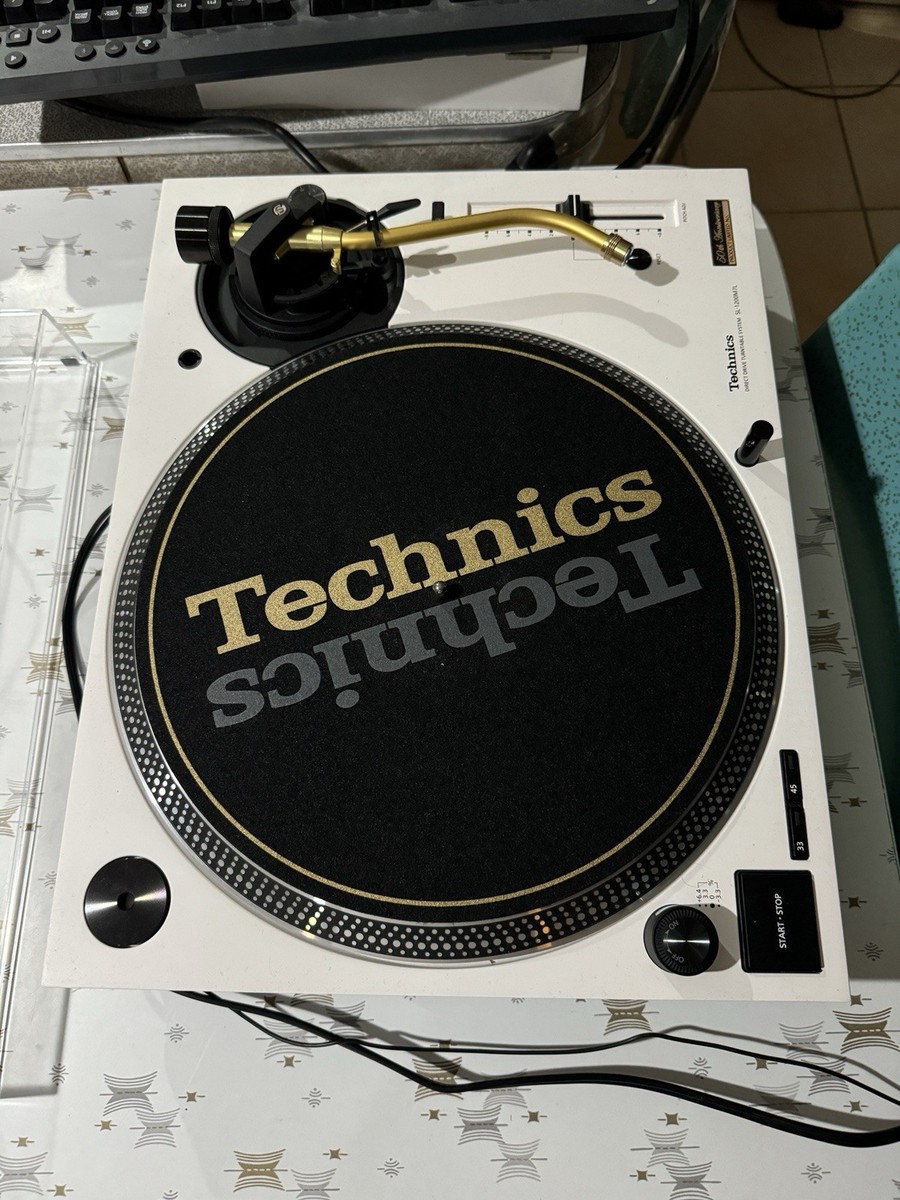 Technics SL-1200 MK7L 50th Anniversary Turntable in White Limited