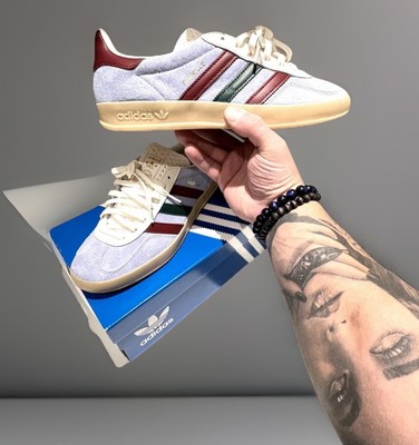 adidas gazelle silver green womens Adidas Gazelle Indoor Blue Dawn Collegiate Burgundy