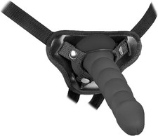 Dildo Strap On Realistico Indossabile in Silicone Sex toys per Coppia 17 cm