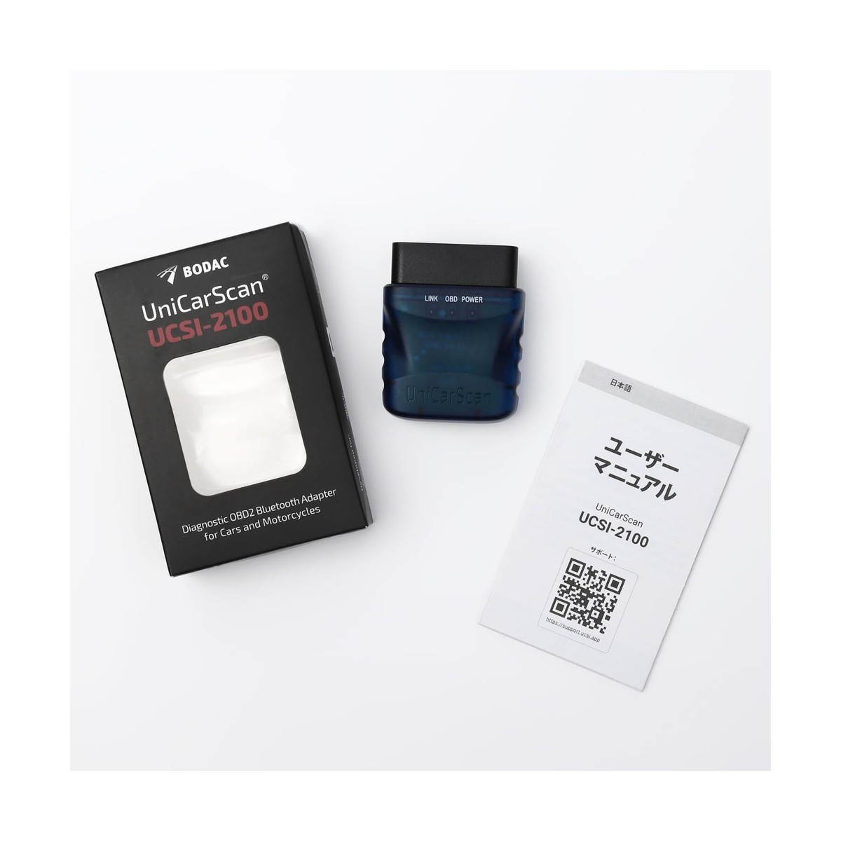 UniCarScan UCSI-2100 OBD2 Bluetooth 4.0 Scanner for BimmerCode