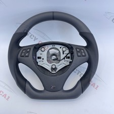 Real Carbon Fiber Steering Wheel Fit Bmw E90 E92 E93 M3 328i 335i 135i Manuel