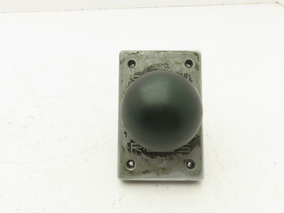 Rees 00662-003 Green Round Mushroom Head Palm Pushbutton Plunger Type 2.25''