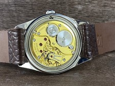 Zenith Pilot Rare Chocolate dial cal.126 vintage men’s watch From 1955 SERVICED 15