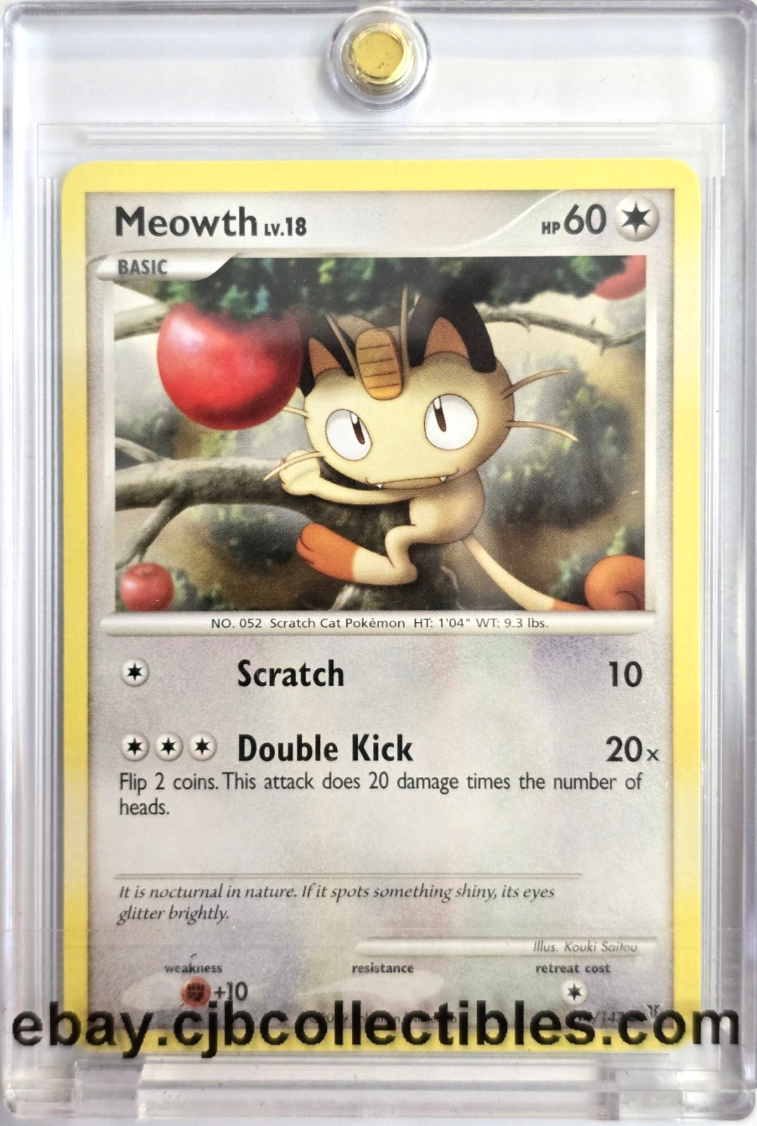 Pokémon MEOWTH 114/147 Supreme Victors - Near Mint 🍒