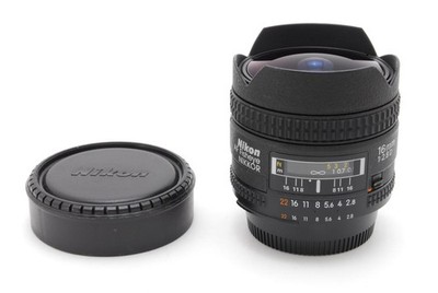 【N NEUWERTIG+++】Nikon AF Fisheye Nikkor 16mm f/2.8 D Weitwinkelobjektiv