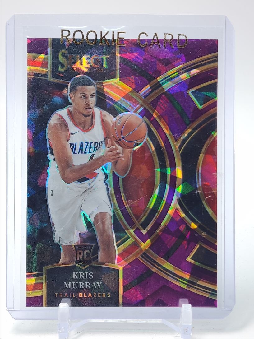 KRIS MURRAY 2023-24 SELECT PREMIER ROOKIE PURPLE CRACKED ICE RC /99 Q4587