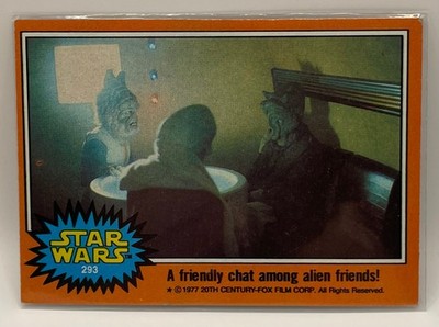 1977 STAR WARS TOPPS Trading Cards Orange Series 5 U Pick - Cards 200-299