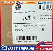 New Factory Sealed AB 1756-A7 SER B ControlLogix 7 Slots Chassis 1756A7