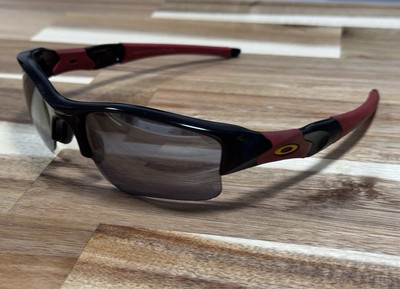 OAKLEY FLAK JACKET USC TROJANS SUNGLASSES LIMITED TROJAN ETCHED LENS WITH CASE