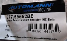 Automann, 577.55562BE, Linear Power Module Resistor IHC Behr 