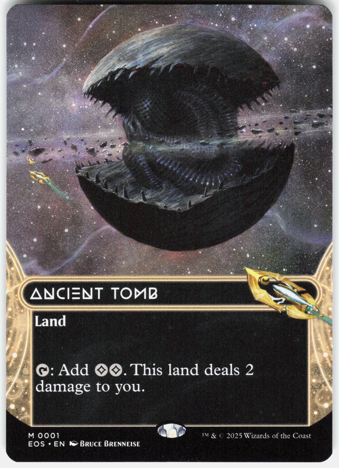 Ancient Tomb (0001) (Borderless) M Edge of Eternities: Stellar Sights 1 NM