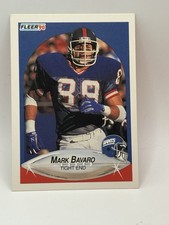 1990 Fleer - Mark Bavaro #64