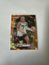 CHENNEDY CARTER 2024 Panini Prizm WNBA Orange Cracked Ice Prizm #66 Chicago Sky
