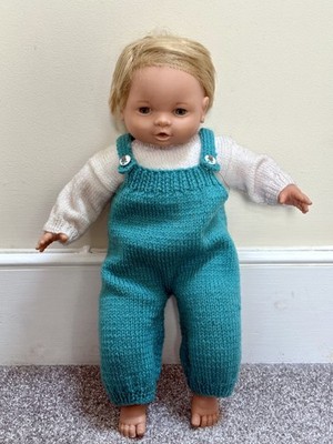 SELTENE Vintage 60er Jahre Mid-Century weinendes Baby Puppe 16,5 Zoll. Guter Zustand