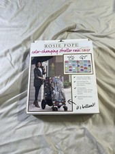 Rosie Pope Color Changing Stroller Rain Cover Waterproof Weather Shield New
