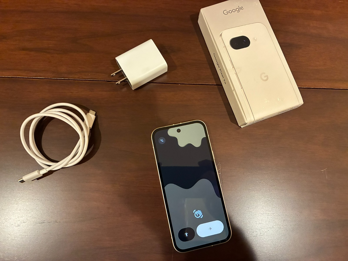 Brand New, Unopened Google Pixel 9a 128GB White Porcelain Pixel 9a