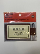 MIDORI PEN HOLDER STICKER WITH POCKET