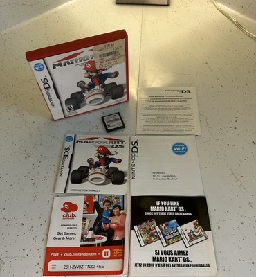 Mario Kart DS (Nintendo DS) - Red Case CIB - Complete with Manual & All Inserts