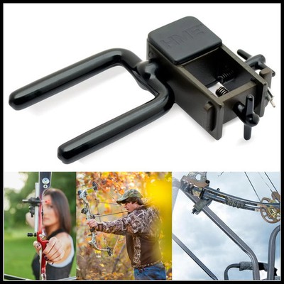 Durable Tree Stand Bow Holder 360 Fork Adjustable Hunting Bow Rest Easy Install