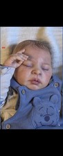 Reborn baby Ellis, Artist By Sheila Walton, S...