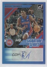 2019-20 Panini Donruss Signature Series Khyri Thomas #SS-KTH Auto i6j