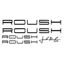 Jack Roush Decal Roush Die Cut Vinyl Sticker Set Roush Trucks - Any Size
