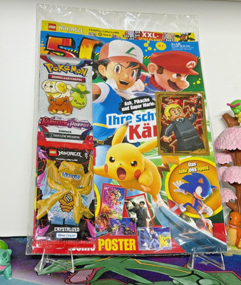  5! Five Magazine -  Pokémon & Lego Ninjago - Magazin Ausgabe Nr. 2  NEU & OVP