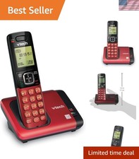 CS6719-16 DECT 6.0 Phone - Red Cordless Handset with Caller ID  Backlit Display