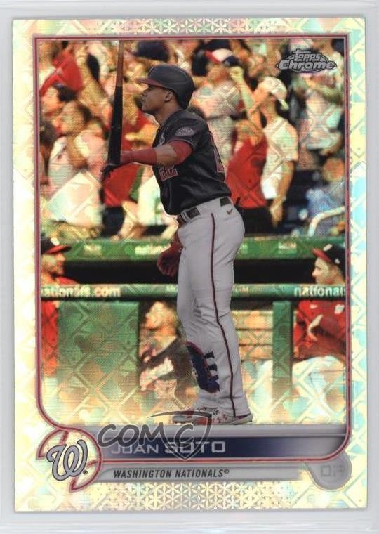2022 Topps Chrome Logofractor Edition Juan Soto #36 2xw