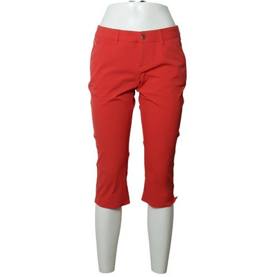 Alberto Golf, Dreiviertelhose, Größe: 36, Rot, Elasthan/Polyamid, Einfarbig #g2M
