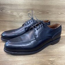 Vintage FootJoy 79213 USA Made Black Leather Golf Shoes Men’s 8.5 D Apron Toe